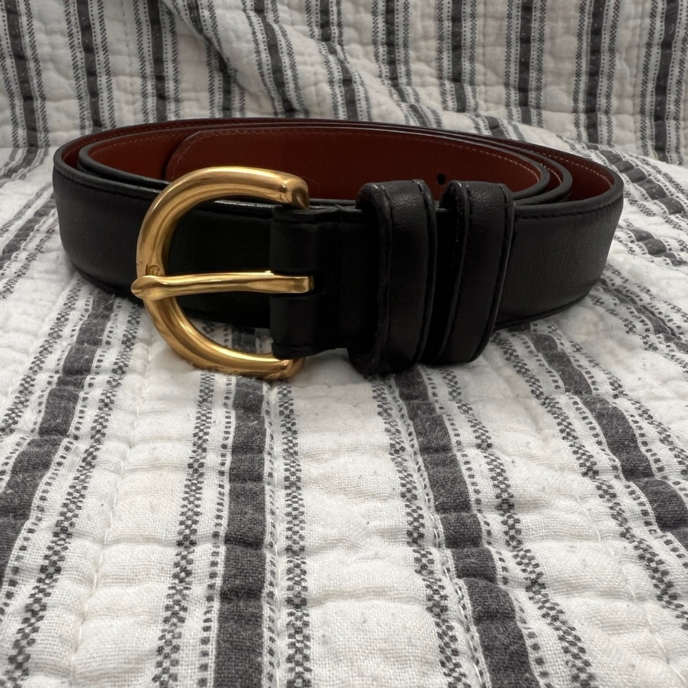 Coach Classic Leather Belt in the SoHo collection